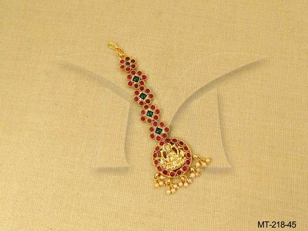 Bridal Kemp Maang Tikka