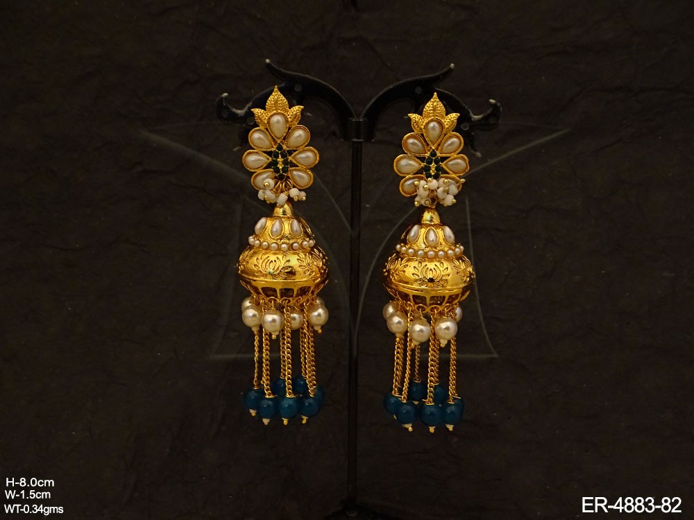 Kempu Jewellery Earrings