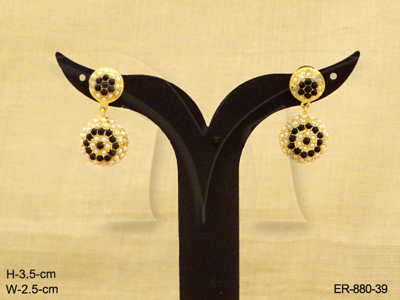 Kempu Jewellery Earring Set
